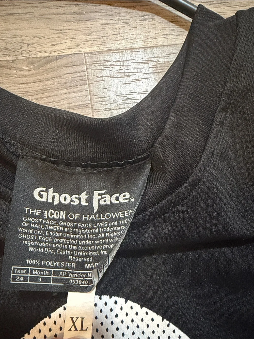 Officially Licensed Scream Ghost Face 96 Hockey Jersey- Horror Icon Graphic - Picture 3 of 5